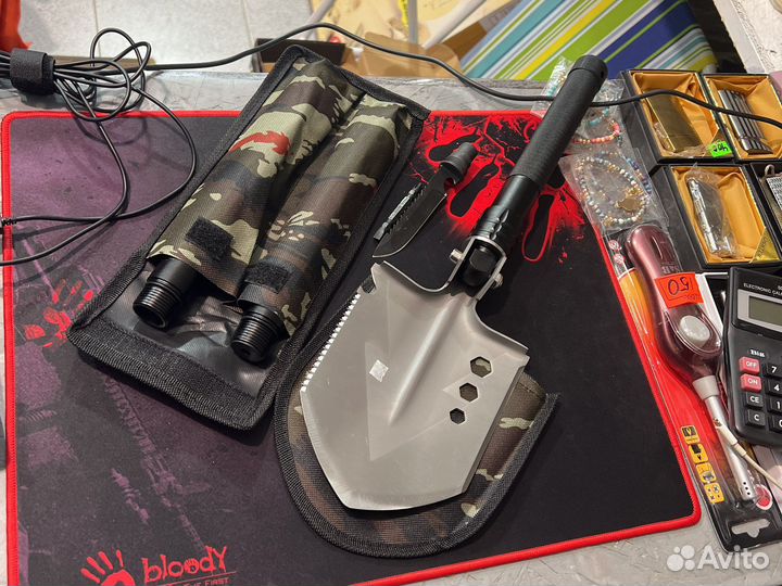 Лопата туристическая складная