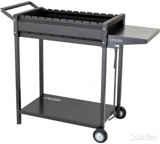 Сварной мангал на колесах palisad Camping