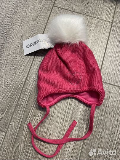Шапка зимняя для девочки 42 44