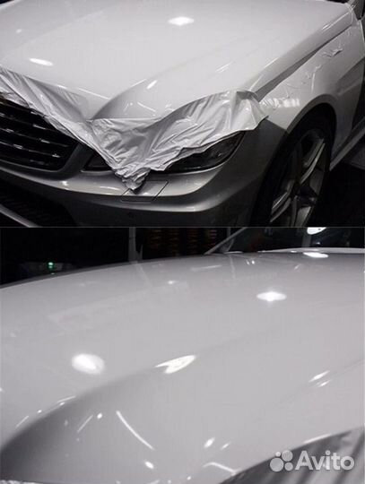 Глянцевая белая виниловая плёнка