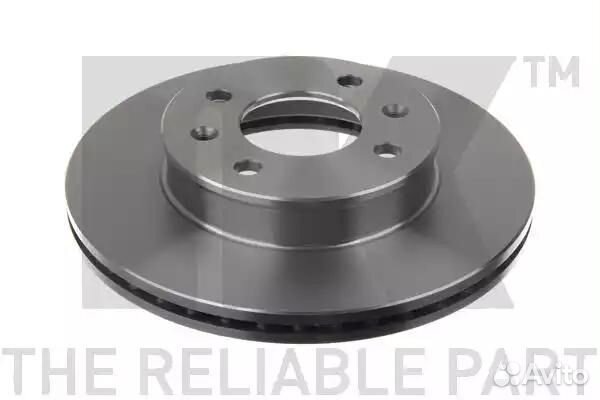 Диск тормозной передний вентилируемый hyundai getz