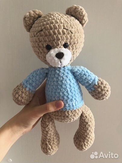 Плюшевый Мишка Тедди крючком