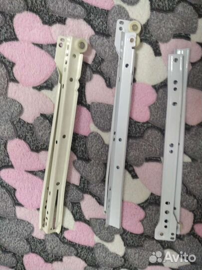 Направляющие роликовые для выдвижных ящиков