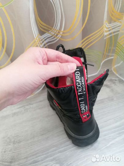 Зимние ботинки рр34 для девочки
