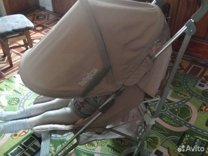 Прогулочная коляска трость бу