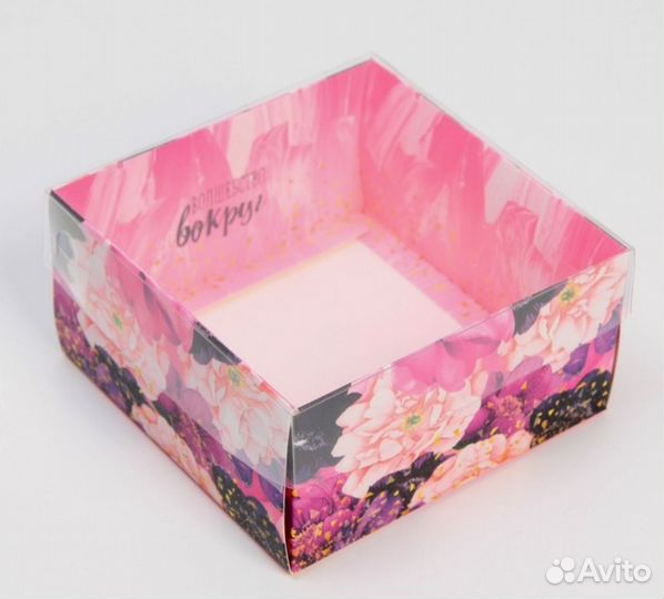 Коробки для пирожных разные