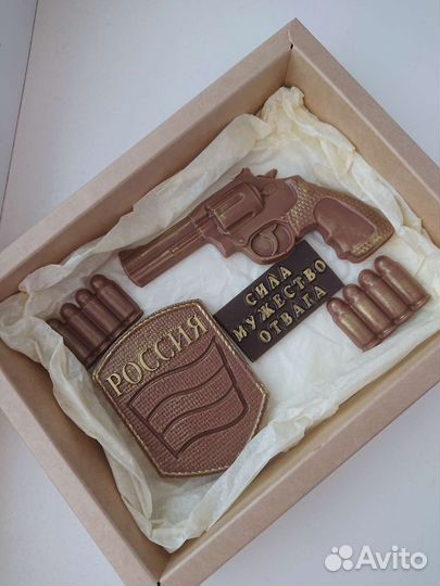 Подарки из бельгийского шоколада для мужчин