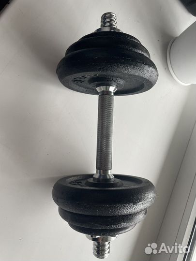 Гантели разборные 20 кг в кейсе