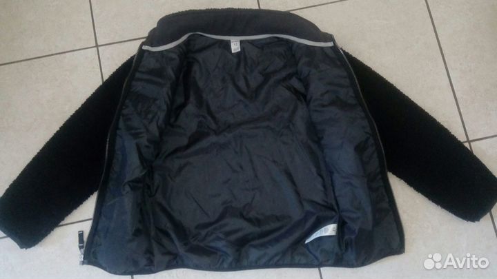 Флисовый жакет на подкладке,140-146 см