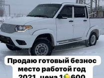 УАЗ Pickup 2.7 MT, 2021, 81 587 км