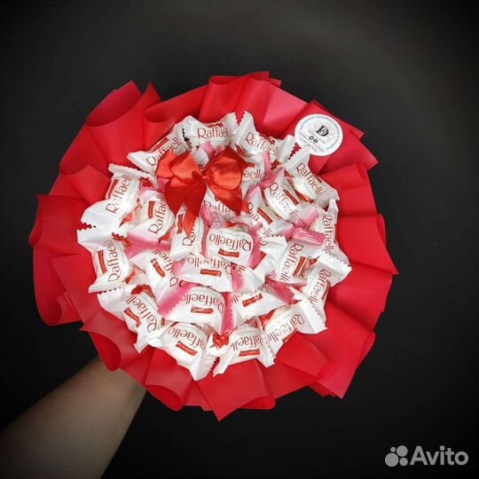 Букеты из конфет - Raffaello. Съедобный букет