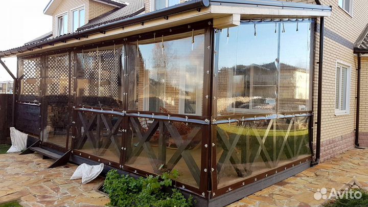 Мягкие окна на веранду