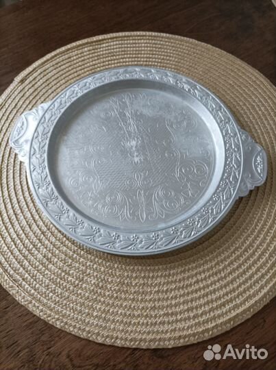 Поднос алюминиевый СССР