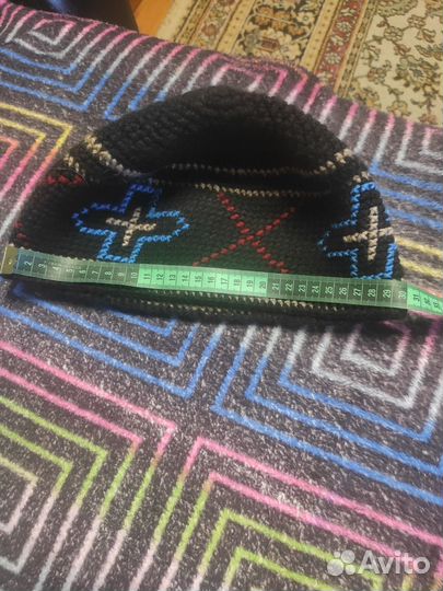 Грузинская мужская вязанная шапочка