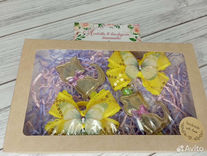 Набор бантиков ручной работы