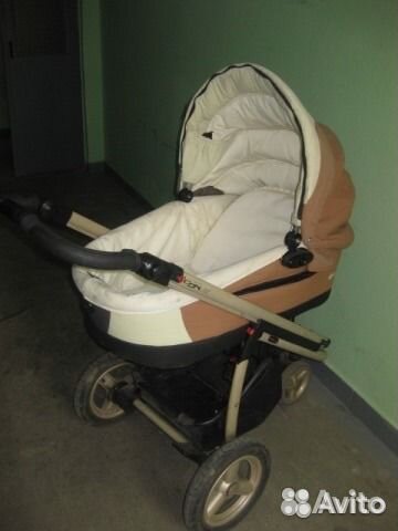 Коляска Bebecar icon AT (3 в 1) и рама Teutonia s3