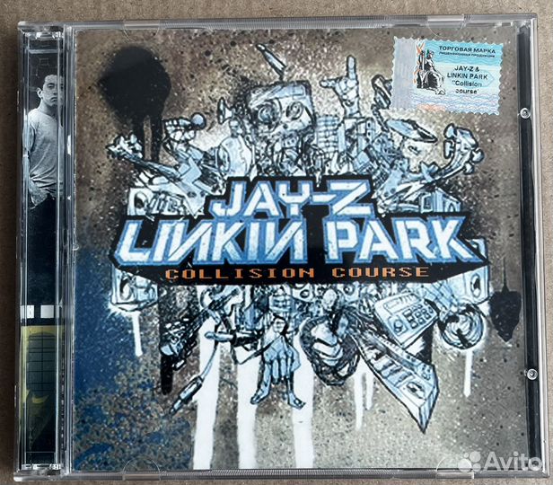 Cd диск linkin park & jay-z