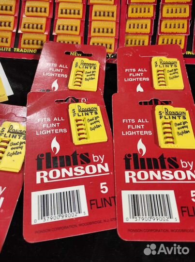 Кремни для винтажных зажигалок. Ronson, Red Devil
