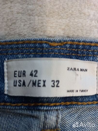 Джинсы zara