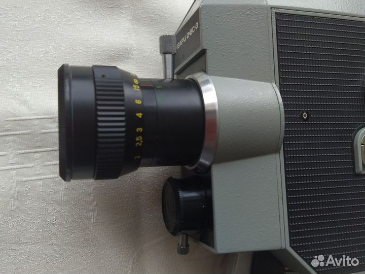 Кинокамера СССР кварц 2*8С-3