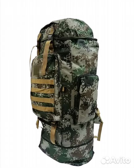 Рюкзак тактический армейский 120л пиксель