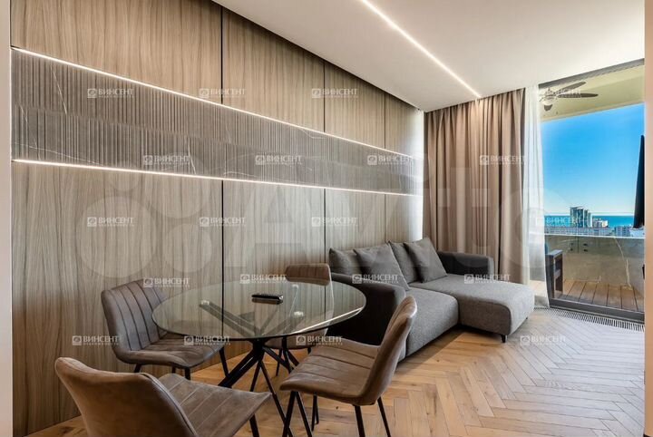 2-к. квартира, 58 м², 12/17 эт.