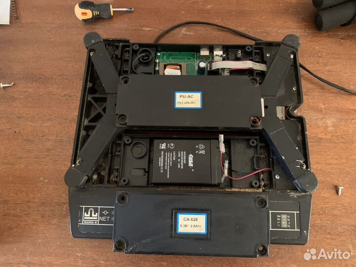 Весы 32кг с аккумулятором massa-k