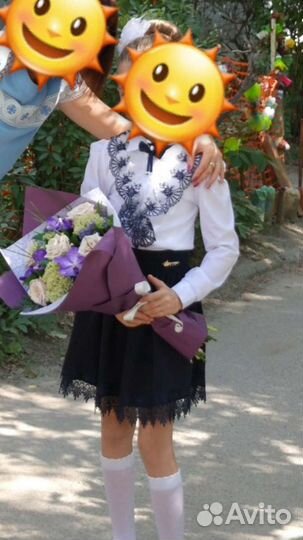 Блузка школьная