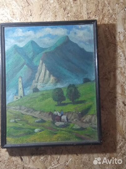Картина маслом на холсте пейзаж