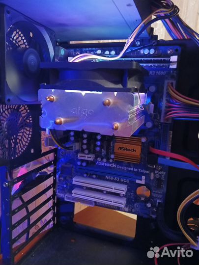 Продам материнку с процессором, озу