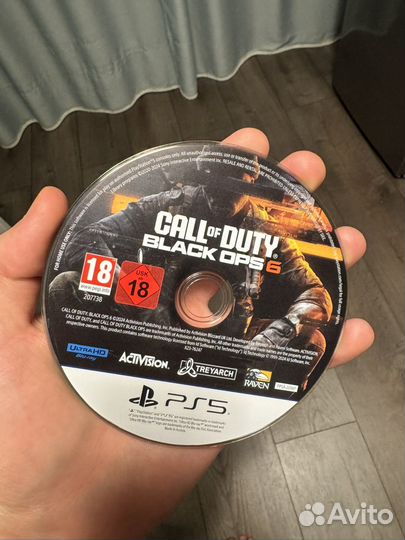 Call of duty black ops 6 ps5 диск