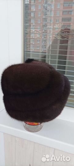 Шапка норковая женская