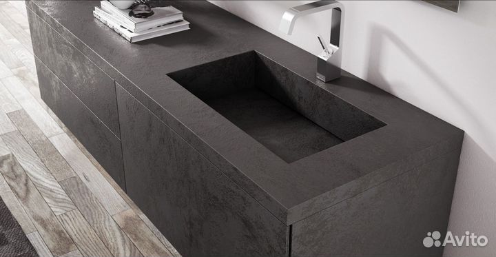 Ступени откосы столешницы из керамогранита