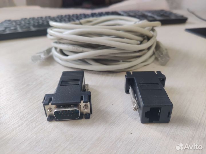 Переходники VGA-RG45 20м