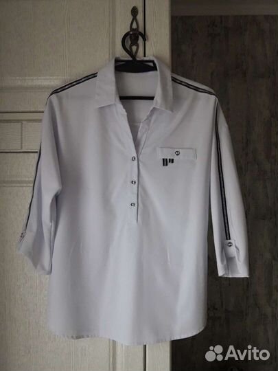 Блузка для девочки школьная