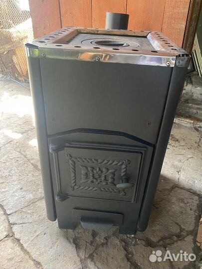 Печь буржуйка чугунная