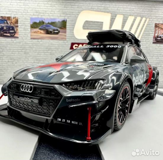 Коллекционная модель Audi RS6 DTM Avant 1:24