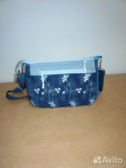 Сумка из джинсы ручной работы