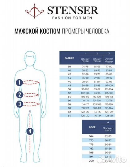 Костюм мужской двойка пиджак брюки