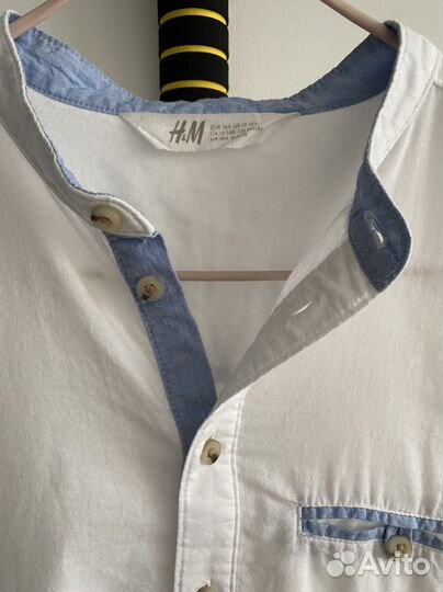 Рубашка zara на мальчика 164
