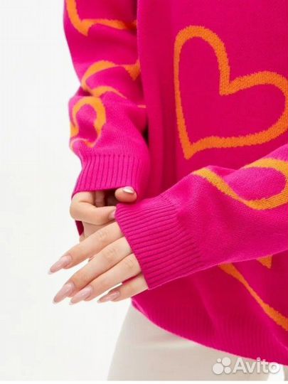 Свитер женский оверсайз новый