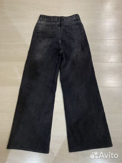Джинсы женские широкие