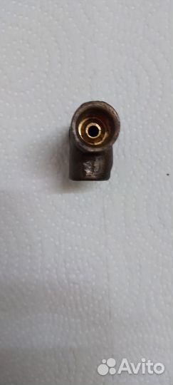 Тройник бронзовый для заз, новый, Советский