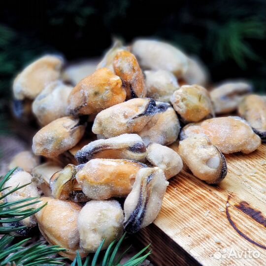 Мясо мидий 100-200 Чили, морепродукты