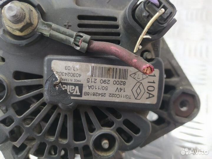 Б/У Б/У Генератор Европа 1.6i 16v K4M760 Valeo