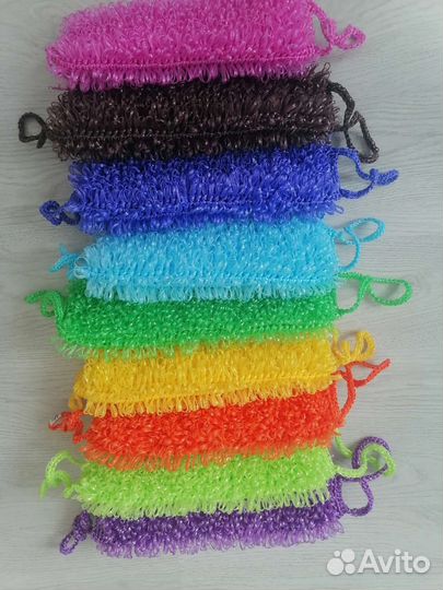 Мочалка ручной работы