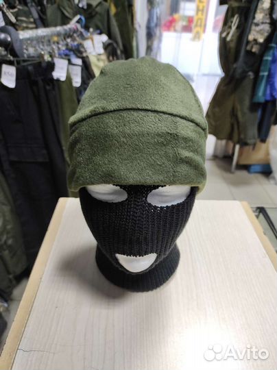 Шапка Флисовая Хаки