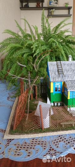 Домик из картона