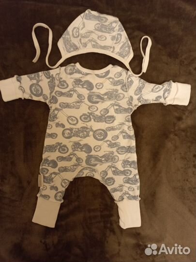 Комбинезон для новорожденных 56