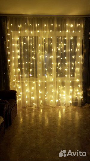 Гирлянда штора